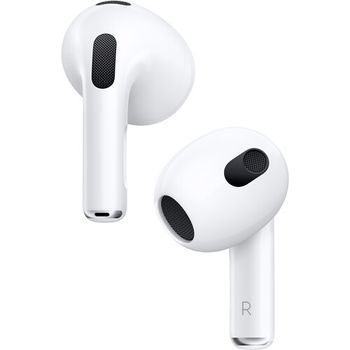 سماعات أذن Apple AirPods (الجيل الثالث) مع علبة شحن Magsafe (MME73LL/A) باللون الأبيض