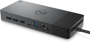 قاعدة توصيل DELL Thunderbolt 4 WD22TB4، تدعم شاشتين، مع محول طاقة بقوة 180 وات