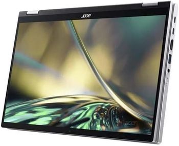 Acer Spin 3 SP314 -55N 2in1 Laptop 14 Inch FHD IPS Touch X360 Display 12th Generation Intel Core i5-1235U 10 Cores Upto 4.40GHz Processor - 8GB LPDDR4 Ram - 512Gb SSD - Intel Iris XE Graphics  -Rechargeable Active Stylus Included -  English, Arabic Keyboa