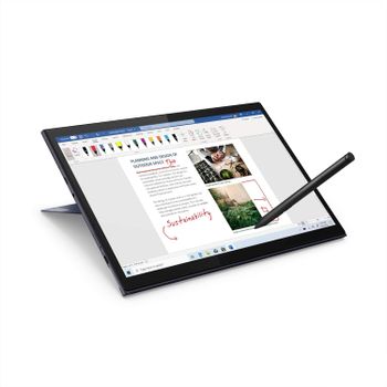 Lenovo Yoga Duet 2 in 1 laptop with 13 Inch 2K multi-touch display Intel Core i5-1135G7 Integrated Iris Xe Graphics 8GB RAM 512GB SSD Windows 11 Digital Pen - Slate Grey