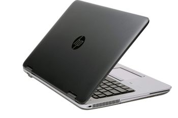 كمبيوتر محمول HP ProBook 640 G2 للأعمال مقاس 14 بوصة، معالج Intel Core i7-6600U حتى 3.4 جيجاهرتز، ذاكرة DDR4 سعة 32 جيجابايت، محرك أقراص SSD سعة 1 تيرابايت، كاميرا ويب، USB 3.0، Type-C، WiFi، VGA، DP، نظام التشغيل Windows 10 Pro 64 Bit فضي