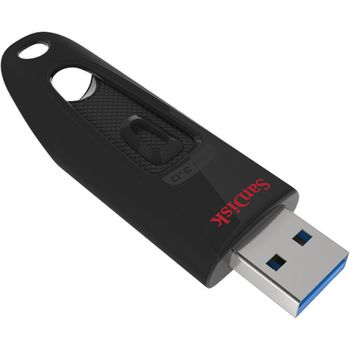 SanDisk USB Ultra 3.0 Flash Drive 130MB/S 64GB - Black