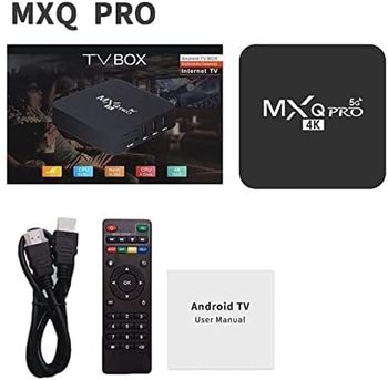 MXQ Pro 5G 4K Android10.1 /1GB+8GB TV Box: High-Definition Streaming with Ultra-Fast 5G Connectivity