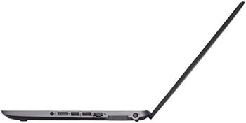 كمبيوتر محمول HP EliteBook 840 G1 14in HD للأعمال، معالج Intel Core i5-4300U بسرعة 1.9 جيجاهرتز، ذاكرة وصول عشوائي سعتها 8 جيجابايت، قرص SSD سعة 256 جيجابايت، USB 3.0، VGA، WiFi، RJ45، نظام التشغيل Windows 10 Pro فضي