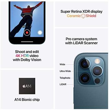 Apple iPhone 12 Pro 256GB - Pacific Blue