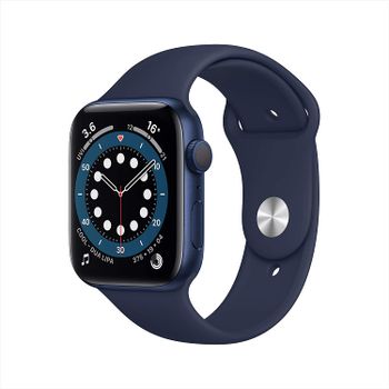 Apple Watch Series 6, 40mm, GPS, Silver Aluminum Case with White Sport Band