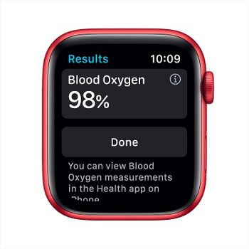 Apple Watch Series 6 (40mm, GPS) PRODUCT(RED) Aluminum Case with PRODUCT(RED) Sport Band