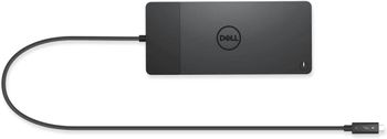 قاعدة توصيل DELL Thunderbolt 4 WD22TB4، تدعم شاشتين، مع محول طاقة بقوة 180 وات