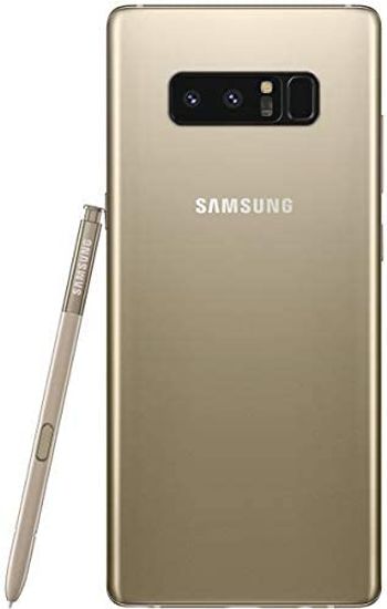 Samsung Galaxy Note 8 Single SIM - 64GB, 6GB RAM, 4G LTE, Maple Gold