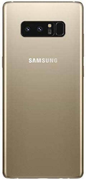 Samsung Galaxy Note 8 Single SIM - 64GB, 6GB RAM, 4G LTE, Maple Gold