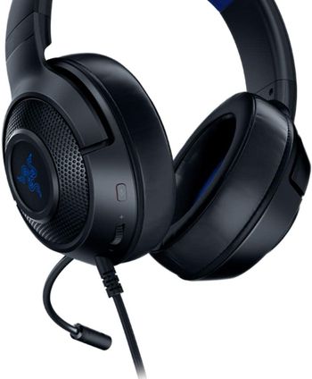 Razer Kraken X: Ultralight Gaming Headset: 7.1 Surround Sound Capable, Lightweight Frame, Bendable Cardioid Microphone, for PC, Xbox, PS4, Nintendo Switch.