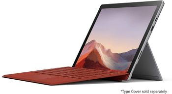 Microsoft Surface Pro 7- 2-in-1 Laptop, Intel Core-i5-10th, 12.3 Inch, 256GB SSD, 8GB RAM, Intel UHD Graphics 620, Windows 10, Without Keyboard, Black