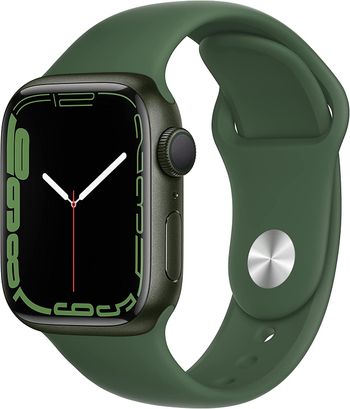 Apple Watch Series 7 GPS Blue Aluminum Case with Abyss 45mm - Blue