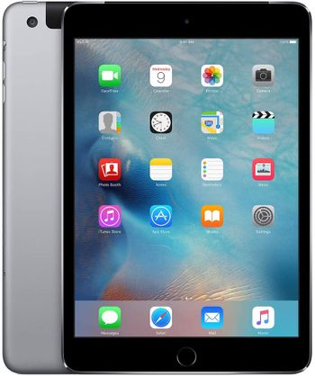 Apple Ipad Mini 2015 7.9 Inch, 4th Generation, WiFi + Cellular, 32GB - Space Grey