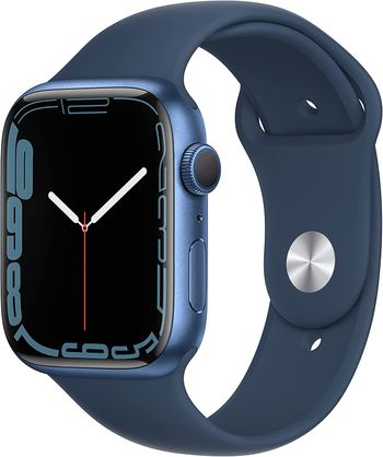 Apple Watch Series 7 (45mm, GPS) Starlight Aluminum Case with Starlight Sport Band