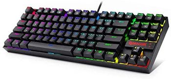 Redragon Redragon K552-RGB KUMARA RGB LED Backlit Mechanical Gaming Keyboard (Black)