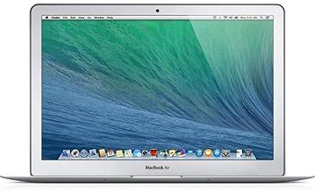 APPLE Macbook Air 6,2 13Inches Early 2014 1.4GHz i5 4GB RAM 128GB SSD ENG KB Silver A1466