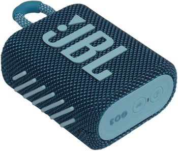 JBL GO3 Portable Bluetooth Speaker Blue