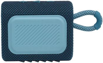 JBL GO3 Portable Bluetooth Speaker Blue