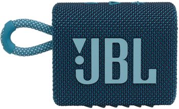 JBL GO3 Portable Bluetooth Speaker Blue