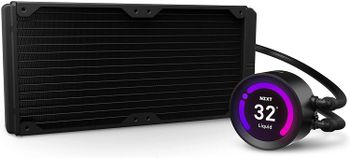 NZXT Kraken X53 RGB 240mm - RL-KRX53-R1 - AIO RGB CPU Liquid Cooler - Rotating Infinity Mirror Design - Improved Pump - Powered By CAM V4 - RGB Connector - Aer RGB V2 120mm Radiator Fans (2 Included)-Multicolor