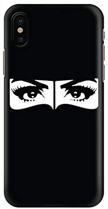 Stylizedd iPhone XS/iPhone X Snap Classic Matte Case Cover Matte Finish - Naqabi Eyes