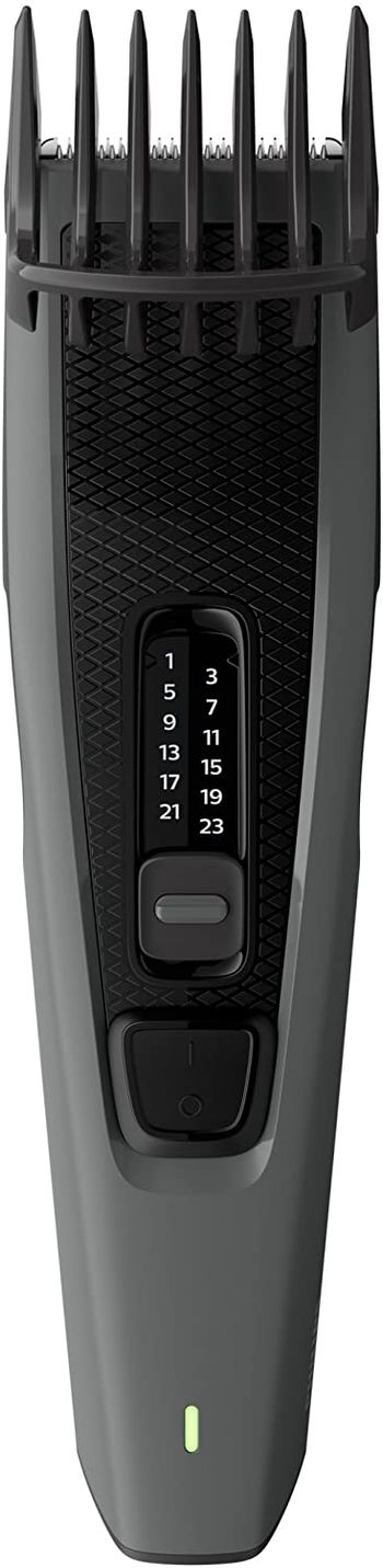 PHILIPS Series 3000 Hair Clipper, Black, HC3520/13. Black