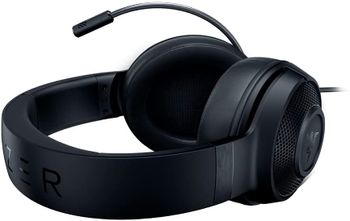 Razer Kraken X: 7.1 Surround Sound Gaming Headset with Cross-Platform Compatibility, Ultra-Light Ergonomic Build at 250 g - Classic Black