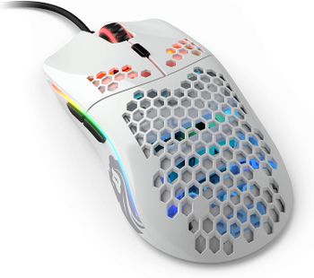 Glorious Gaming Mouse Model O Minus -Model O- (Minus), Glossy White/One Size