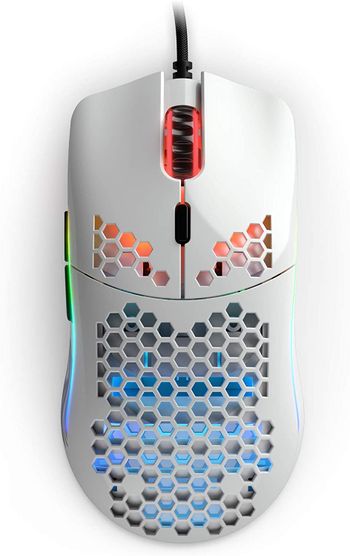 Glorious Gaming Mouse Model O Minus -Model O- (Minus), Glossy White/One Size