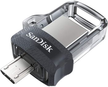 SanDisk Ultra Dual Drive m3.0 64GB 150MB/s Gray