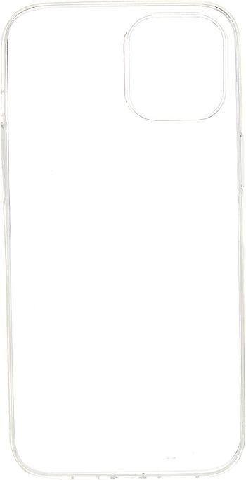 Green TPU Back Case for iPhone 12 Pro Max 6.7" - Clear