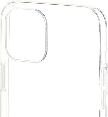 Green TPU Back Case for iPhone 12 Pro Max 6.7" - Clear