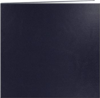 Pioneer MB10-60100 Leatherette Postbound Album, 12-Inch-by-12-Inch, Navy