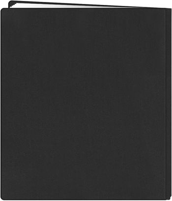 Pioneer FTM15BK Family Treasures Deluxe 12-by-15-Inch Memory Book with Fabric Cover, Black