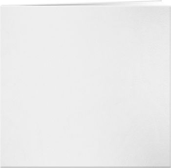 Pioneer Photo Albums MB-10 Post Bound Leatherette Cover Memory Book, 12 by 12-Inch, Bright White