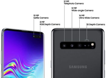 Samsung Galaxy S10 Single SIM 256GB 8GB RAM 5G Crown Silver