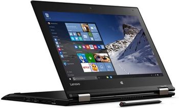 Lenovo Thinkpad yoga 260 2-in-1, 12.5" Touchscreen laptop Intel Core i5-6th Gen, 2.40GHz, 8GB DDR4 RAM, 256GB SSD, Win 10, ENG KB Black