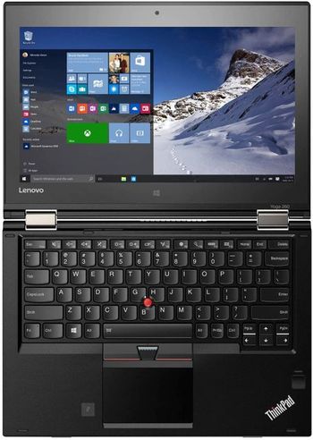 لينوفو ThinkPad يوجا 260 - 12.5 بوصة إنتل كور i5-6 الجيل 4GB ذاكرة الوصول العشوائي 128 GB SSD إنتل ويندوز الإنجليزية لوحة المفاتيح, اسود