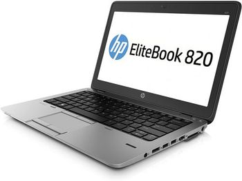 HP EliteBook 820 G3 Laptop, Intel Core i5-6th Gen 2.5GHz CPU, 8GB DDR4 RAM 256GB SSD, 12.5 inch FHD Display, Silver