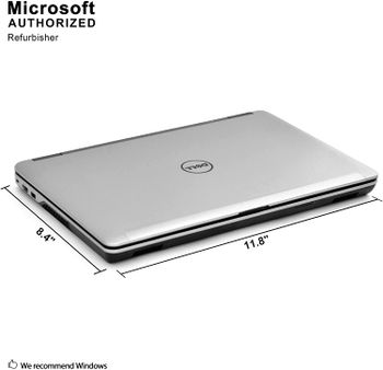 Dell Latitude E6540 15.6- " Notebook Intel Core i5-4th Generation, 4GB RAM, 500GB HDD, DVDRW, WLAN, Bluetooth, Webcam, Intel Graphics, ENG KB, Windows - Black/Silver