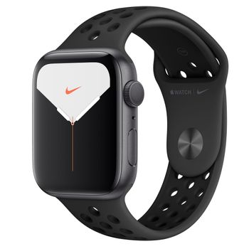 Apple Watch Nike Series 5 - 44mm, GPS + Cellular -Space Gray Aluminum Case with Anthracite Black Nike Sport Band