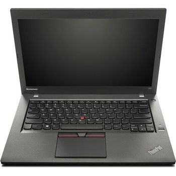 Lenovo Thinkpad T450 14" Display Laptop Intel Core i5 5th Generation 4GB RAM 128GB SSD Windows - Black