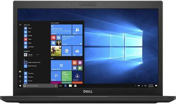 Dell Latitude 7280 12.5 Display / Intel i7-6th i7 6600U  / 8GB RAM / SSD 256 GB / Intel Graphics / ENG Arb KB, Black