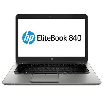 HP EliteBook 840 G2 ، كور i7 الجيل الخامس ، 2.6 جيجاهرتز ، 8 جيجابايت رام ، 256 جيجابايت SSD ، بطاقة رسومات إنتل HD ، 14 بوصة ، ويندوز 10 ، لوحة مفاتيح إنجليزية - فضي / أسود