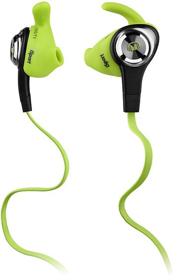 Monster iSport Intensity In-Ear Headphones (Green, Multilingual) (MH ISRT INT IE GR CA WW)