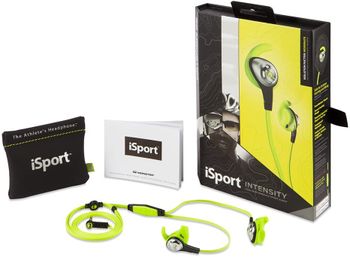 Monster iSport Intensity In-Ear Headphones (Green, Multilingual) (MH ISRT INT IE GR CA WW)