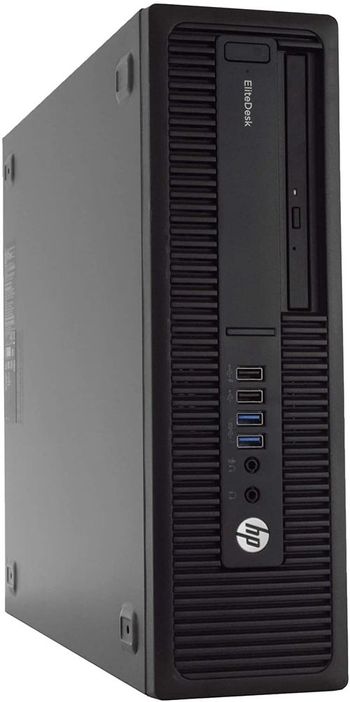 HP EliteDesk 800 G2 SFF Desktop PC: Intel Core i5-6500 Quad-Core 3.2GHz | 500GB HDD | 8GB RAM | Windows 10 Professional