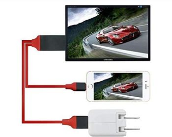 Apple iPhone X 8 Plus 2M Lightning to HDMI AV TV Cable Adapter 1080P For Apple iPhone 7 6 6s Plus 5s iPad Air ipad Mobile