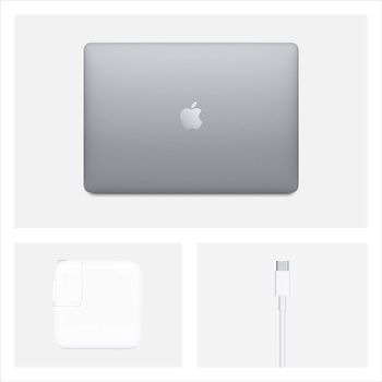 Apple Macbook Air 8,2 , A1932(13-Inch, 2019 ) Touch ID, Intel Core i5, 1.6GHz, 8GB RAM, 256GB SSD, MVFJ2LL/A, ENG-KB - Space Gray